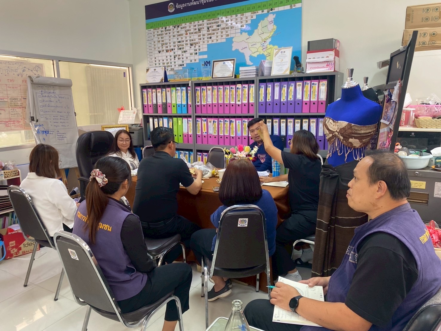 พช.เมืองเชียงราย>>>ประชุมวางแผนงานประจำเดือนเมษายน 2569