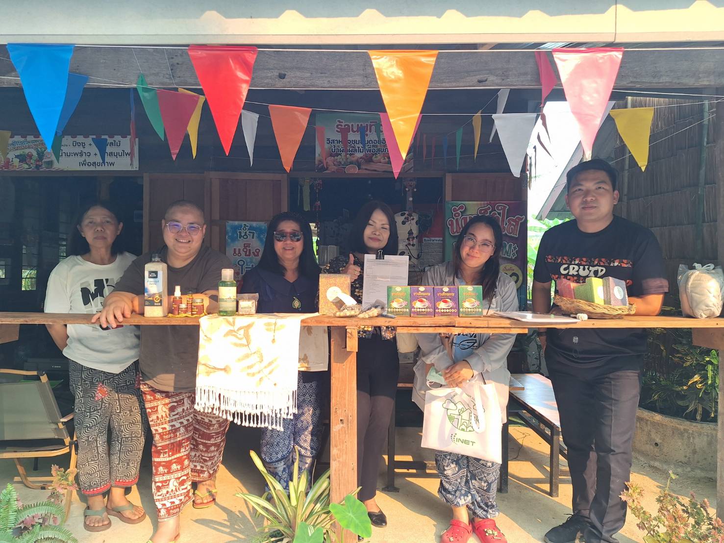 พช.เมืองเชียงราย รับลงทะเบียนOTOPสัญจร โคกหนองนา พช.ดอยอินทรีย์