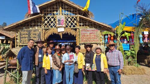 พช.เมืองเชียงราย ร่วมพิธีเปิดและเป็นคณะกรรมการประกวดในงานเทศกาลโคเนื้อและของดีตำบลดอยลาน