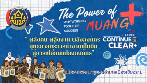  The Power of MUANG+: พลังคน พลังงาน พลังองค์กร สู่การเปลี่ยนแปลงอย่างยั่งยืน 